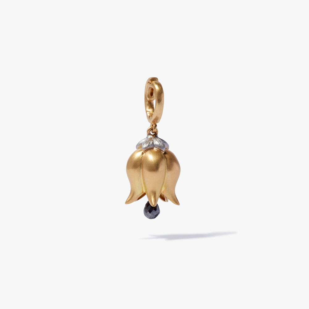 Tulips 14ct Yellow Gold Knuckle Necklace | Annoushka jewelley