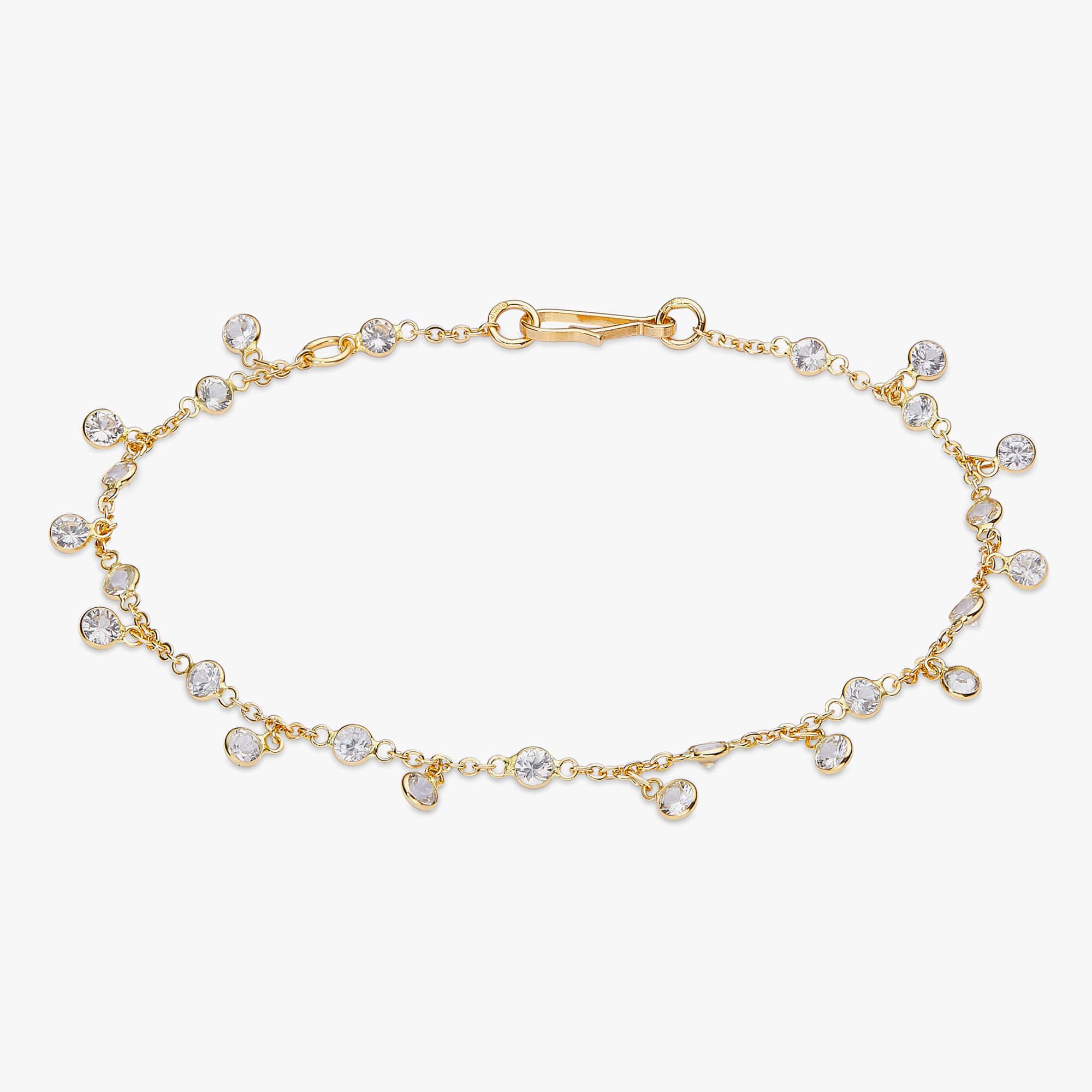 A001823 - 18K diamond rose gold bracelet
