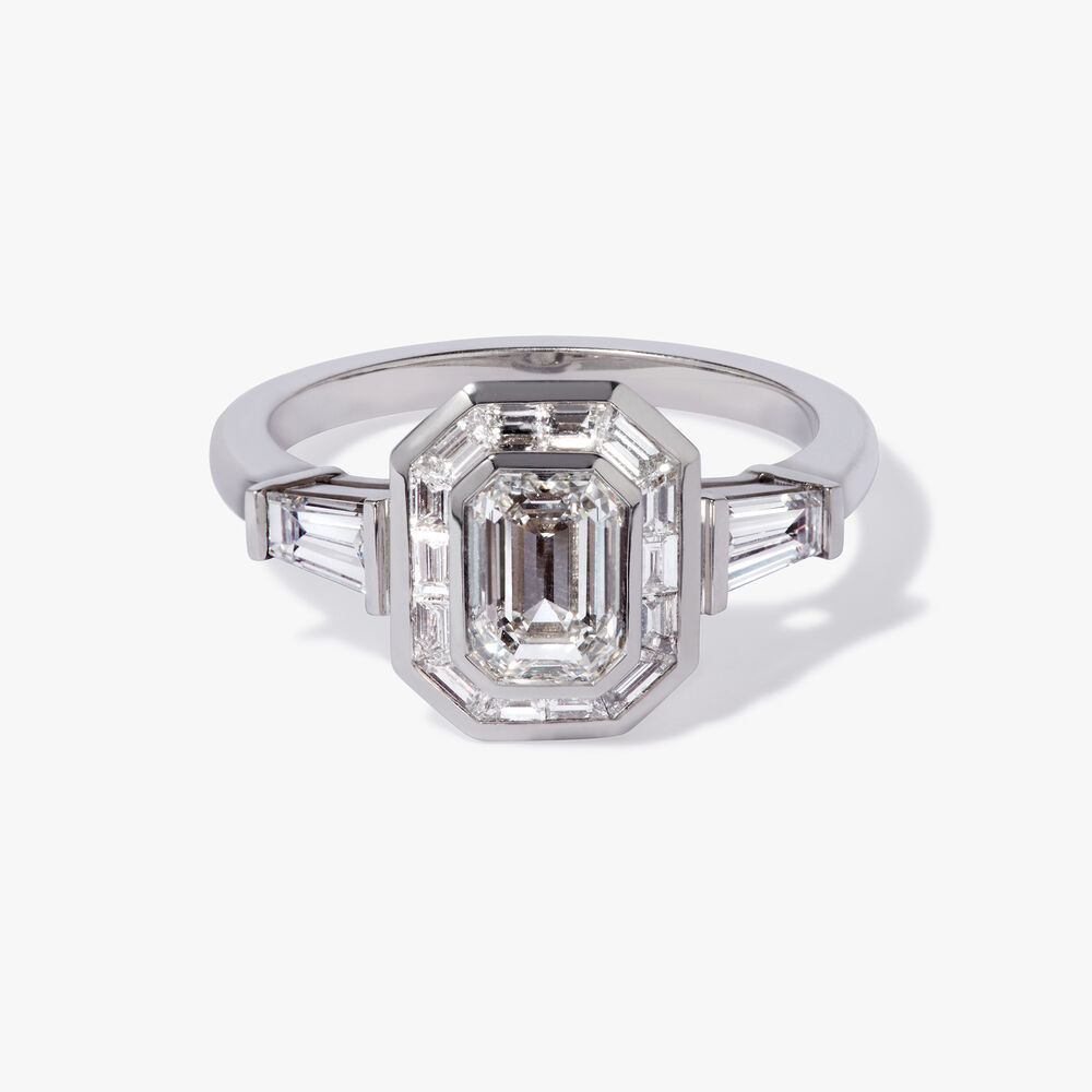 Annoushka Louise 18ct White Gold Diamond Ring In Metallic