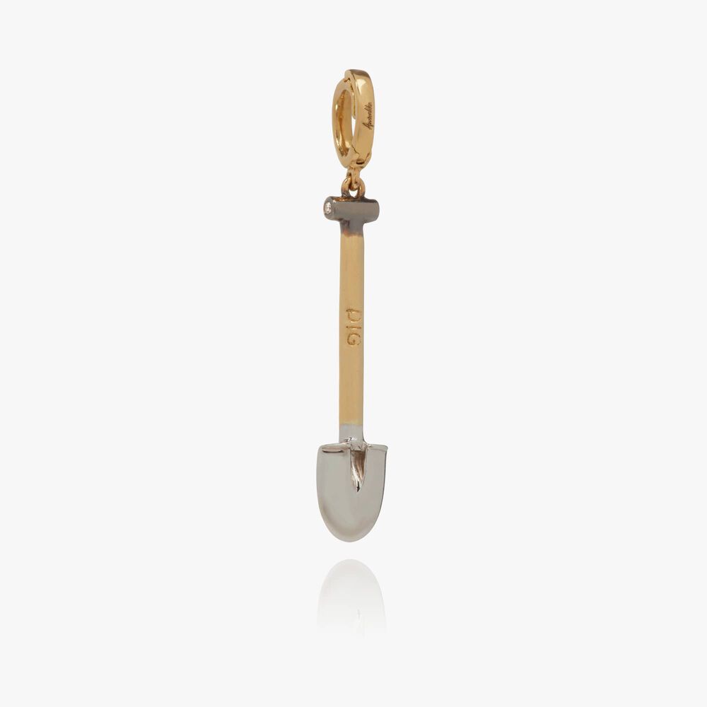 Annoushka X The Vampire's Wife 18ct Gold "Dig, Lazurus, Dig!" Charm | Annoushka jewelley