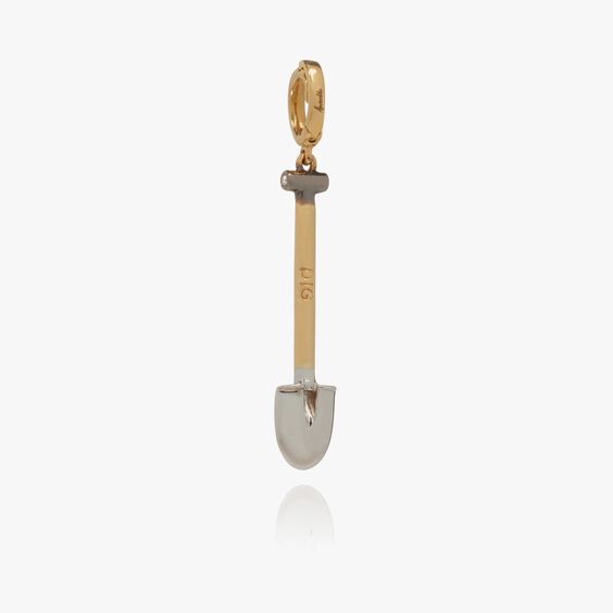 Annoushka x The Vampire's Wife 18ct Yellow Gold Dig Charm Pendant