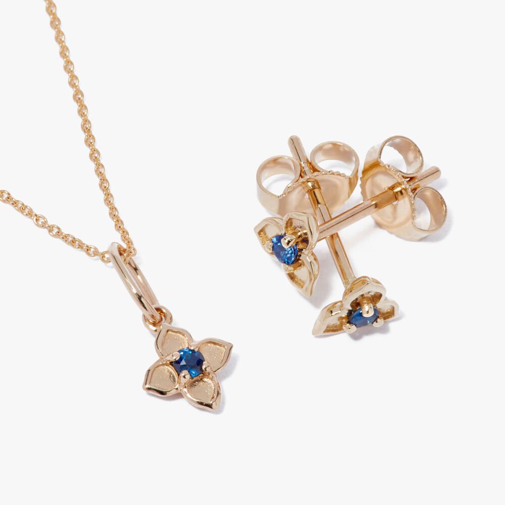 Tokens 14ct Gold Sapphire Studs | Annoushka jewelley