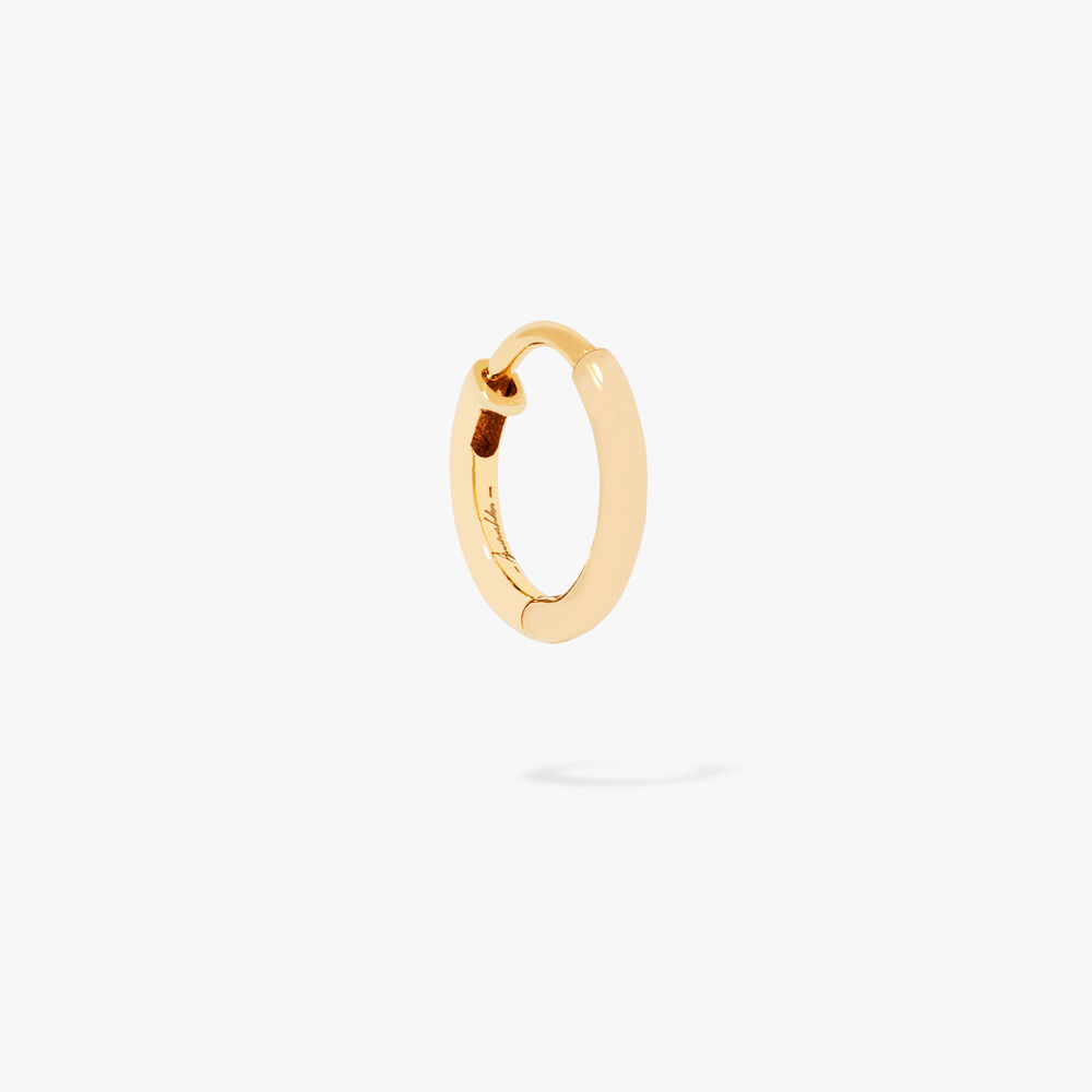 14ct Gold Small Hoop Earring | Annoushka jewelley