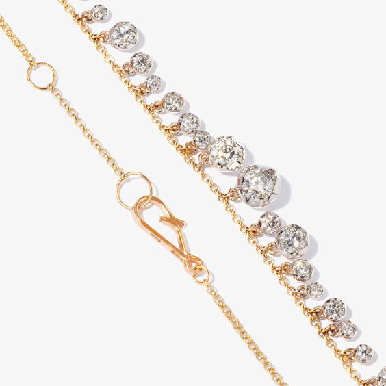 Marguerite 18ct Gold Diamond Necklace
