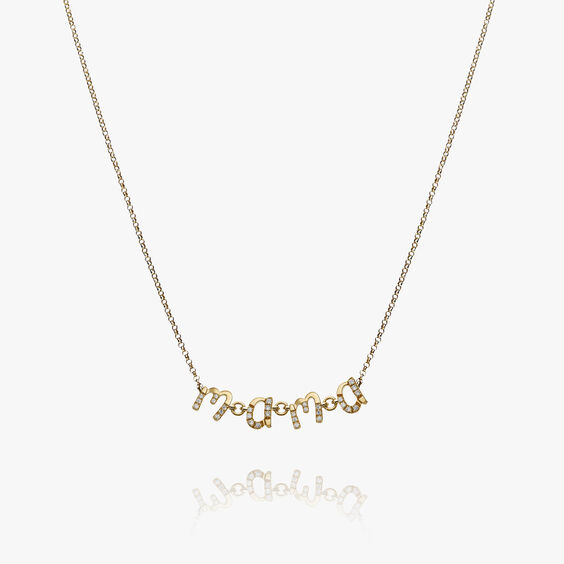 Personalised Gold Chain Letters Necklace
