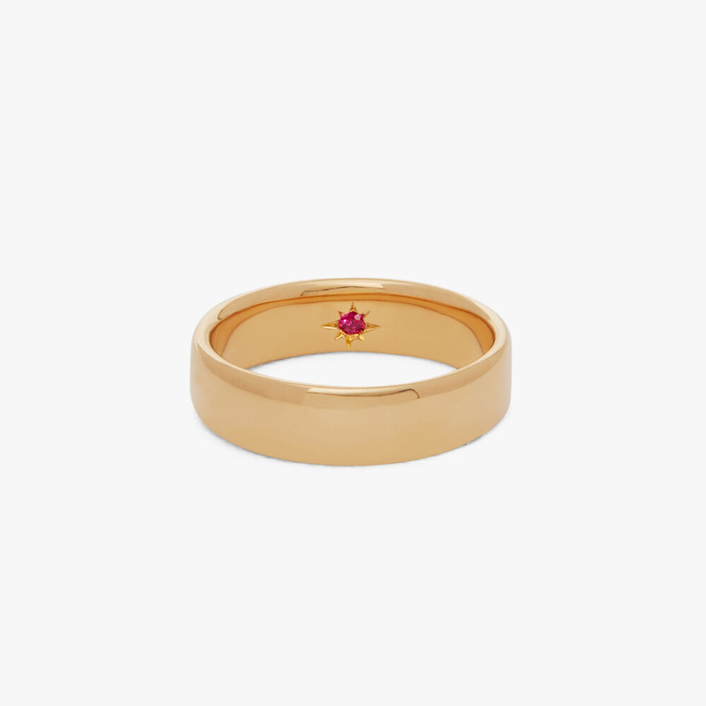 18ct Yellow Gold 5mm Wedding Ring | Annoushka jewelley
