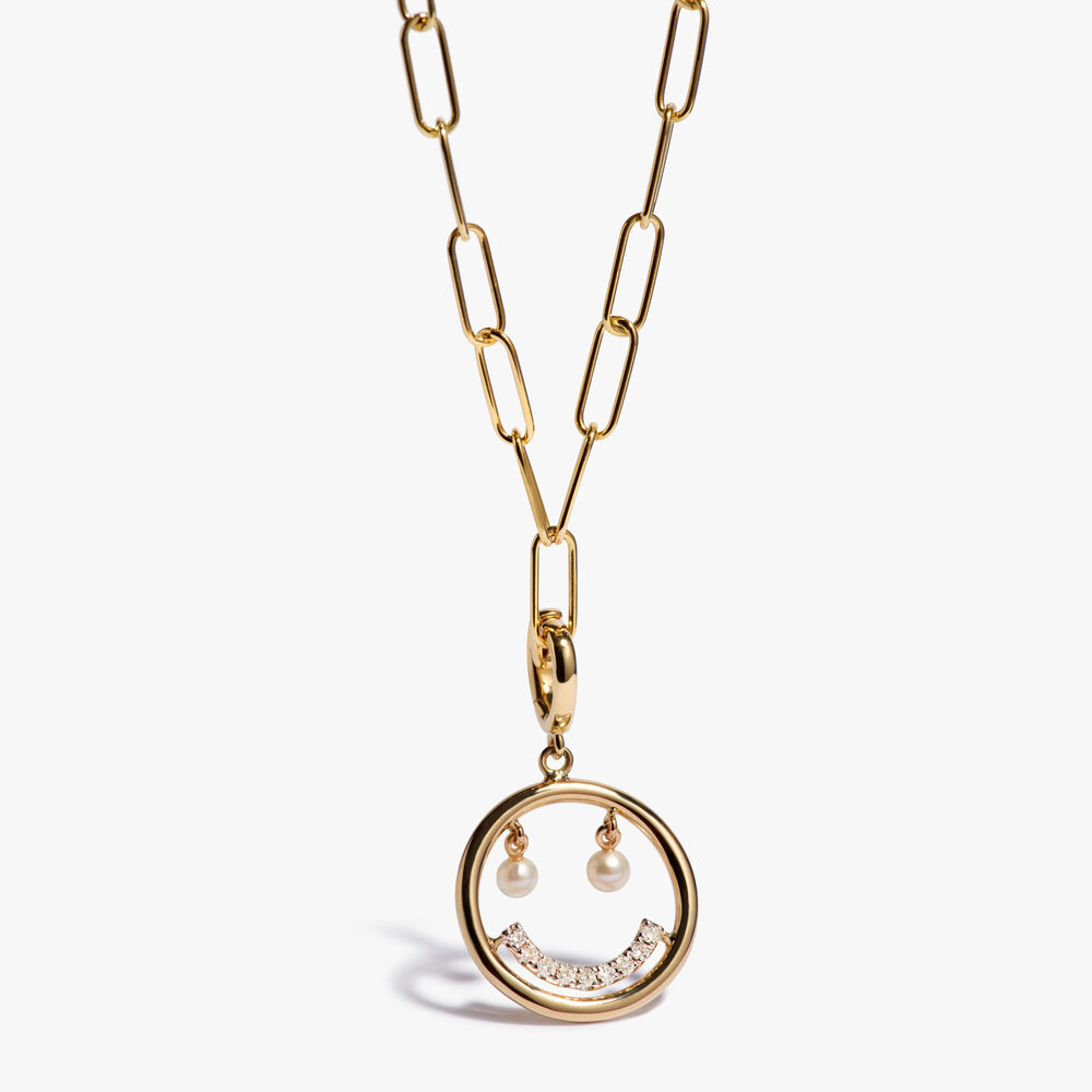 18ct Gold Happy Charm Necklace | Annoushka jewelley
