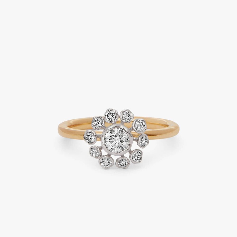 Marguerite 18ct Gold 0.48ct Diamond Ring | Annoushka jewelley