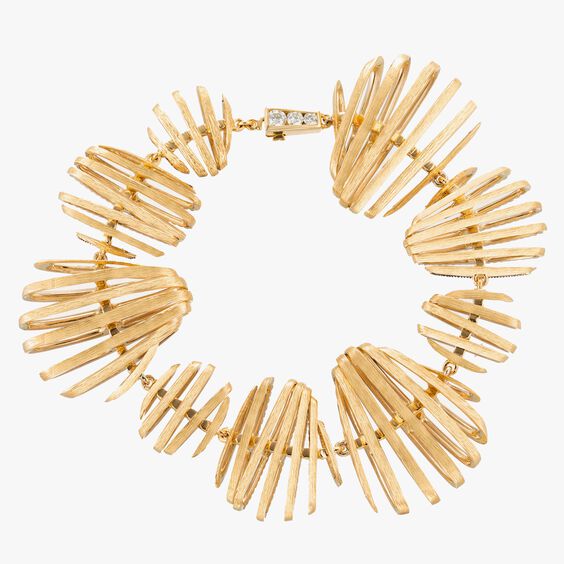 Garden Party 18ct Gold Diamond Bracelet | Annoushka jewelley