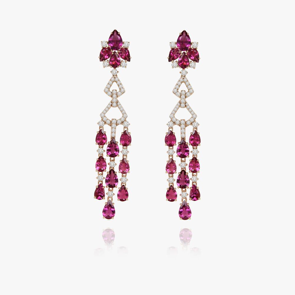 Sutra Pink Tourmaline Earrings | Annoushka jewelley