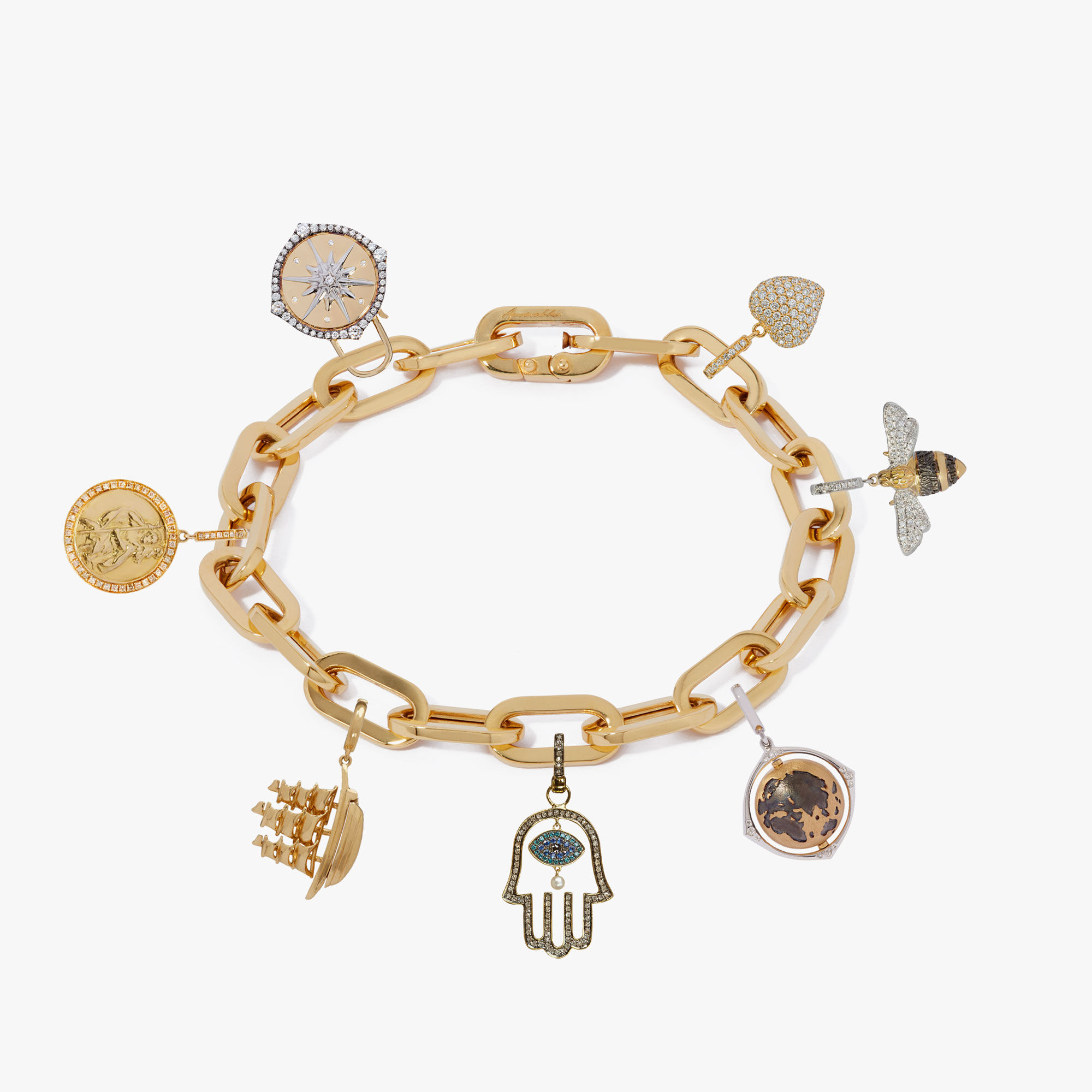 Update more than 81 18ct gold charm bracelet latest - ceg.edu.vn