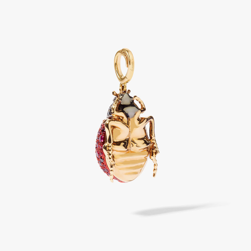 Mythology 18ct Gold Ladybird Locket Charm | Annoushka jewelley