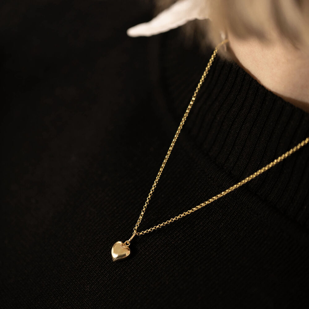 Mythology 18ct Gold Small Heart Charm Pendant | Annoushka jewelley