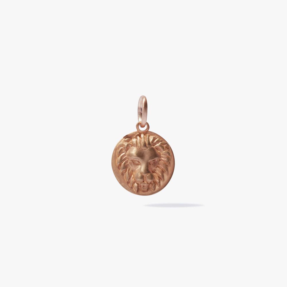 Mythology 18ct Rose Gold Leo Pendant | Annoushka jewelley