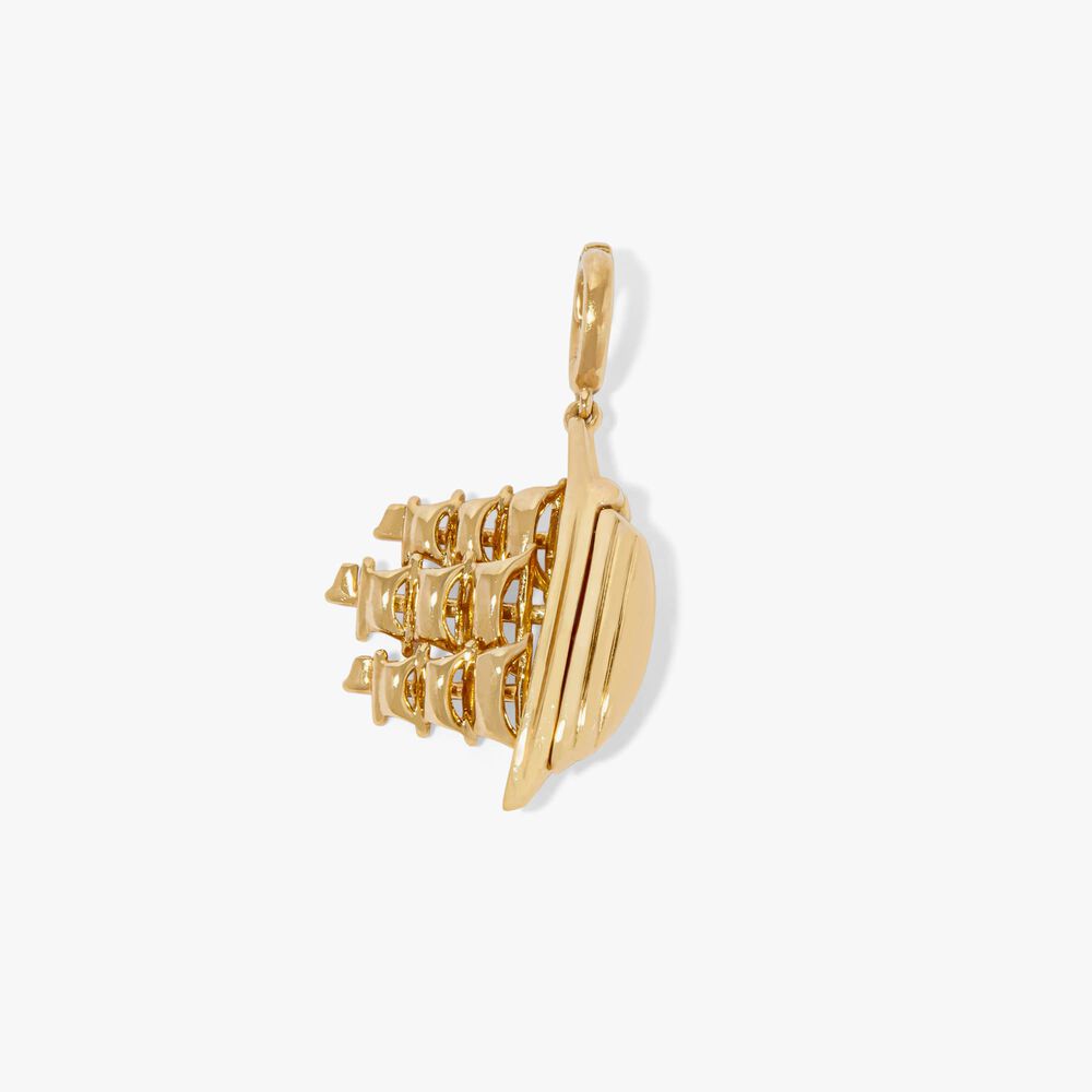 18ct Gold 'The Ship Song' Charm | Annoushka jewelley