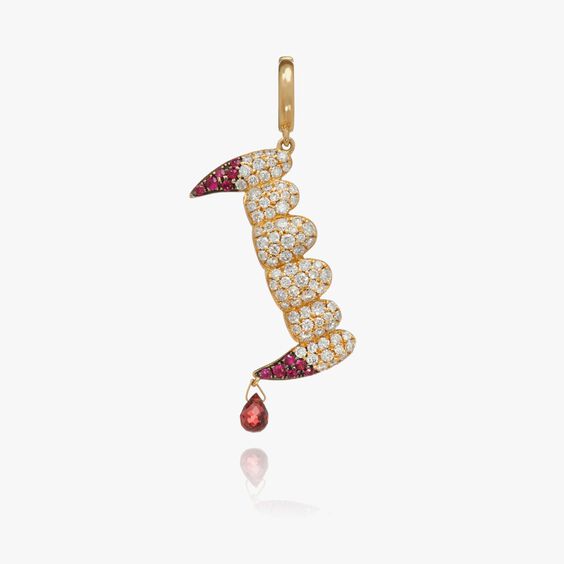 Annoushka X The Vampire's Wife 18ct Gold & Diamond "Release The Bats" Charm