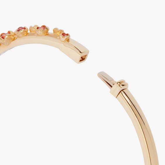 Hidden Reef 18ct Gold Sapphire Bangle | Annoushka jewelley