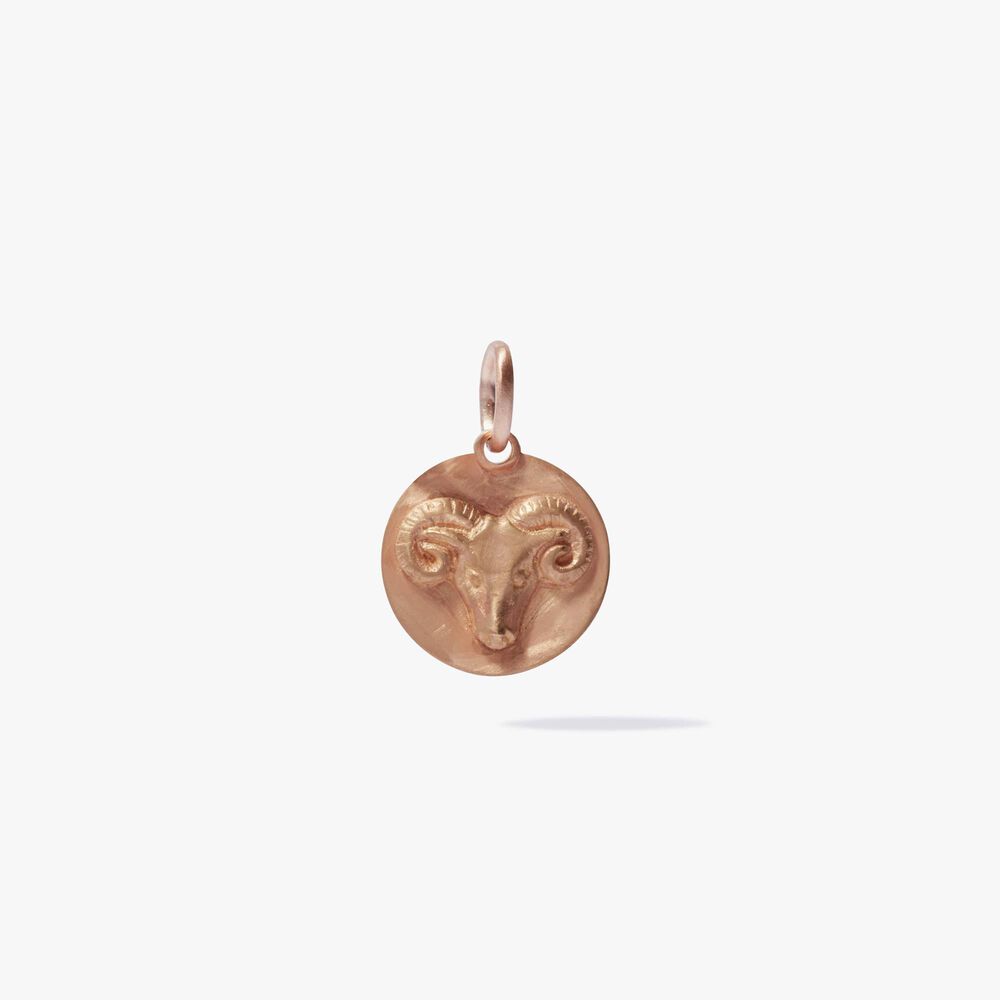 Mythology 18ct Rose Gold Aries Pendant | Annoushka jewelley