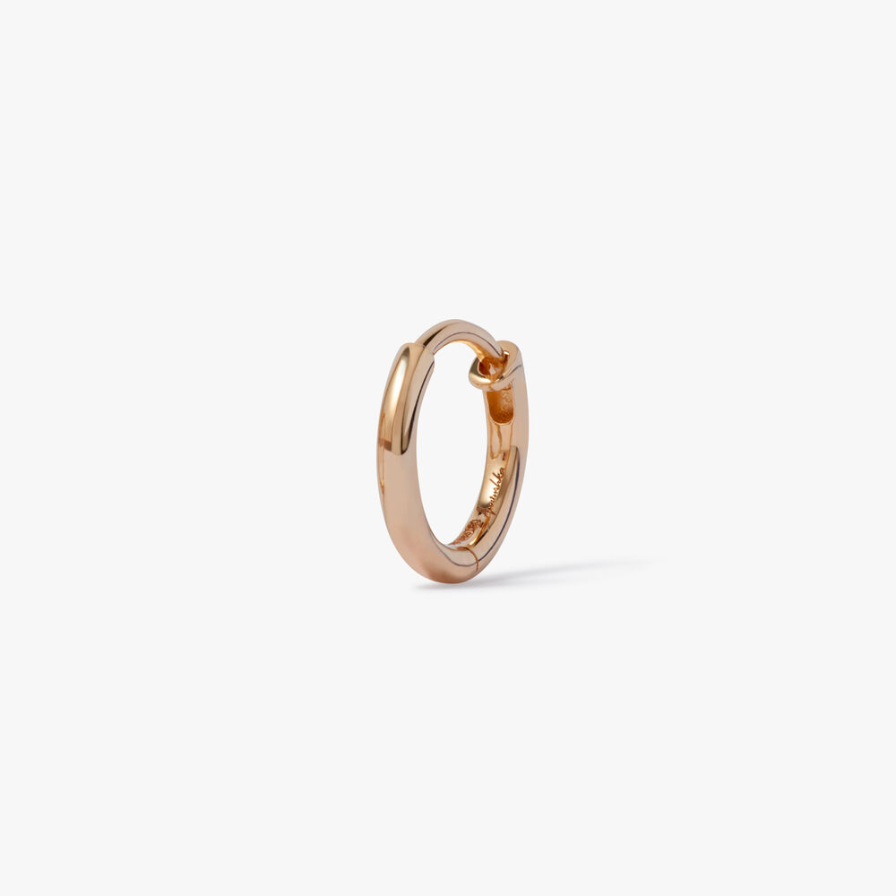 14ct Yellow Gold Small Hoop Earring | Annoushka jewelley
