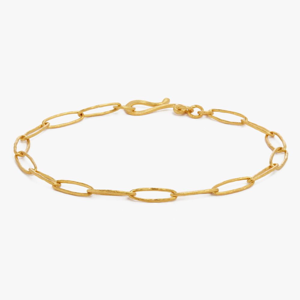 18ct Gold Organza Charm Bracelet | Annoushka jewelley