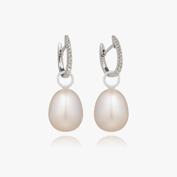 18ct White Gold Annoushka Favourites Pearl Earrings