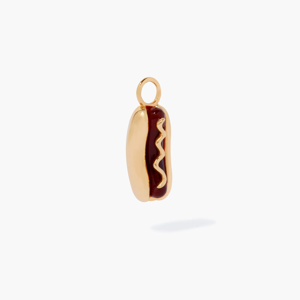 Annoushka x Mr Porter 18ct Yellow Gold Hot Dog Earring Drop | Annoushka jewelley