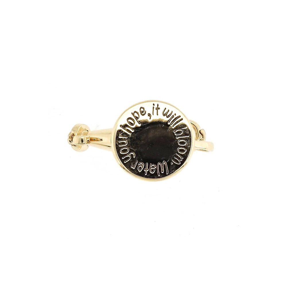 18ct Gold Sapphire Water Your Hope Charm | Annoushka jewelley