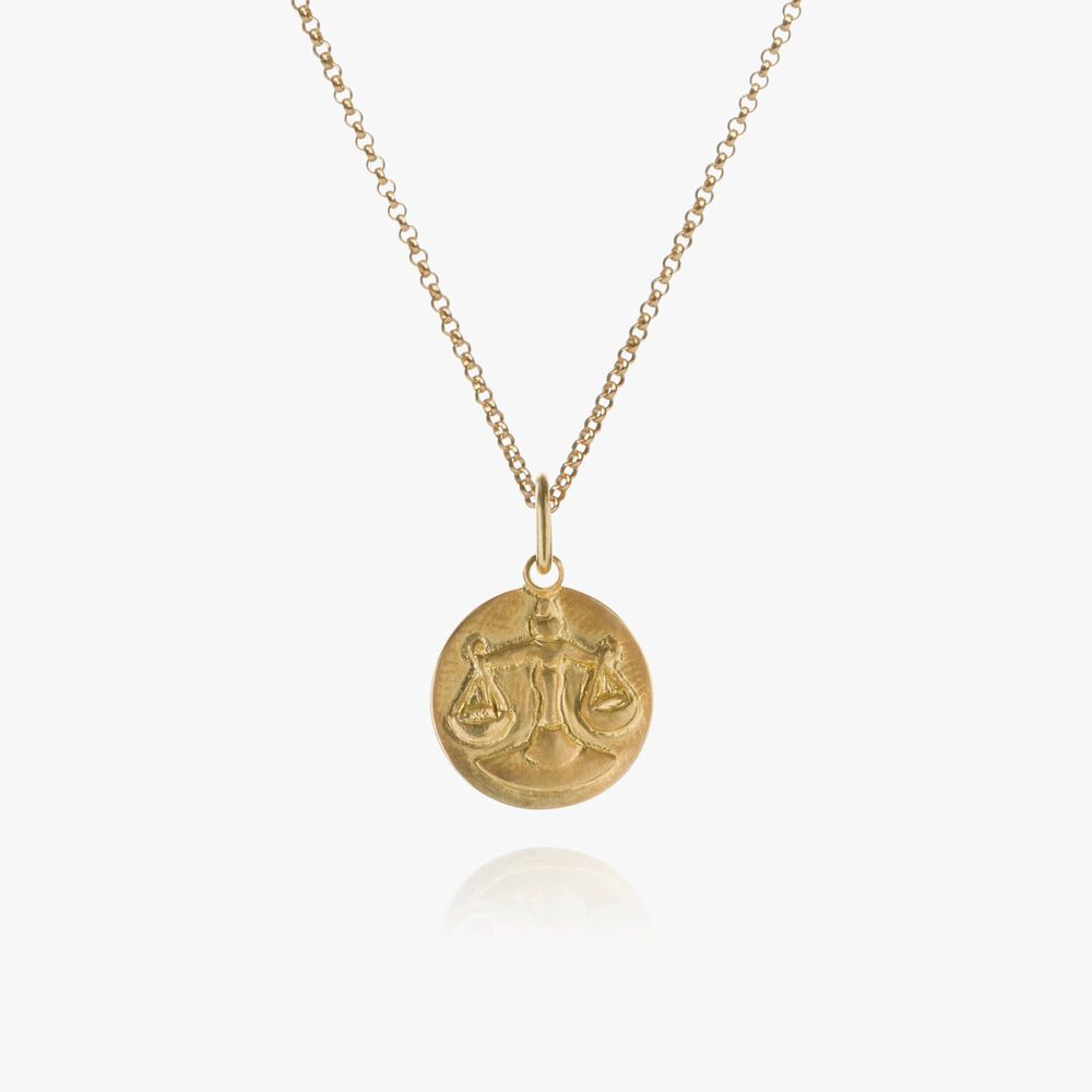 Mythology 18ct Gold Libra Necklace | Annoushka jewelley