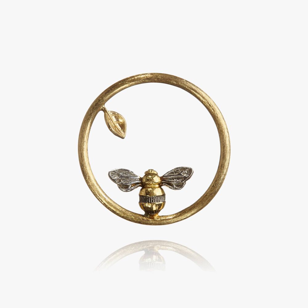 18ct Gold Bee Hoopla | Annoushka jewelley