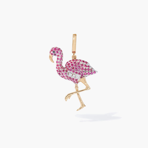 Annoushka x Mr Porter 18ct Yellow Gold Florida Flamingo Locket Charm