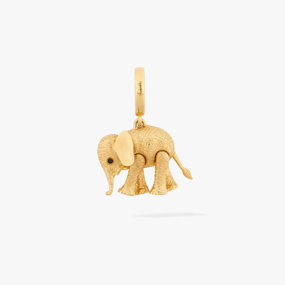 Mythology 18ct Gold Baby African Elephant Charm