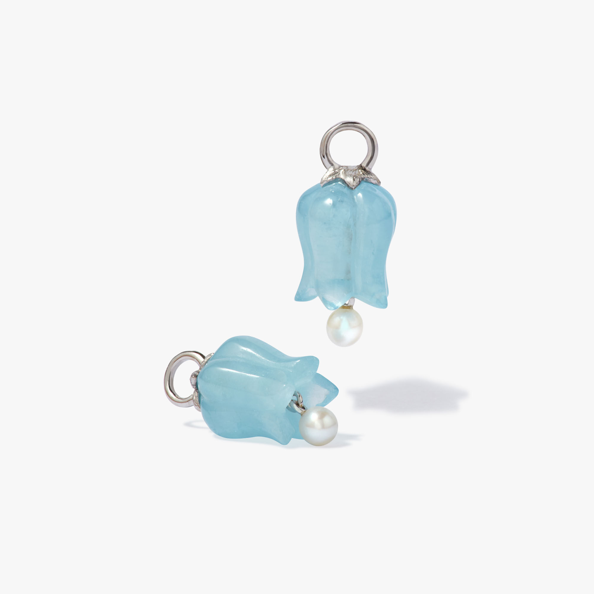Apatite & Aquamarine Earrings - UnderArt Gallery