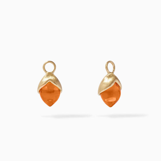 18ct Gold Citrine Earring Drops | Annoushka jewelley