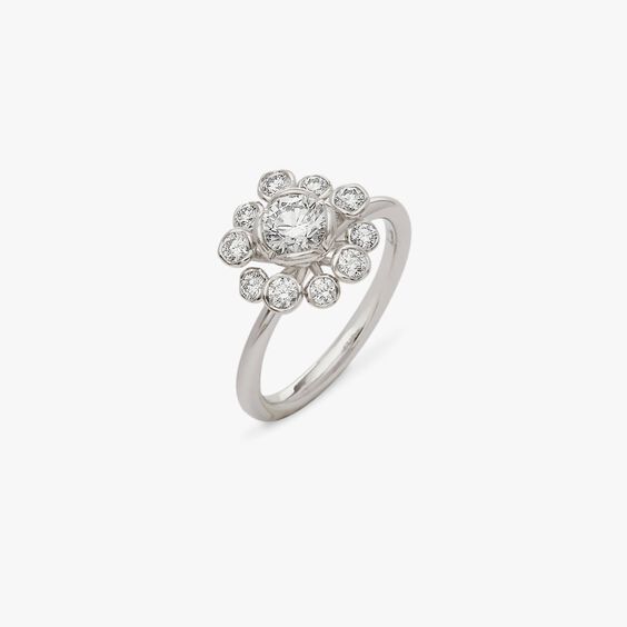 Marguerite 18ct White Gold Diamond Engagement Ring