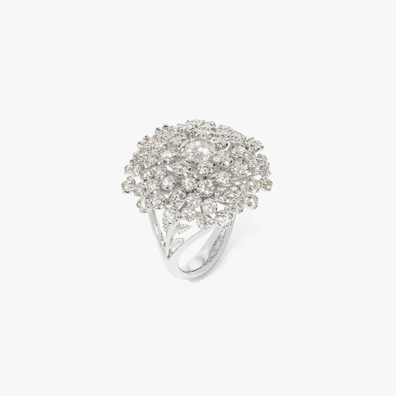 Marguerite 18ct White Gold Diamond Cocktail Ring