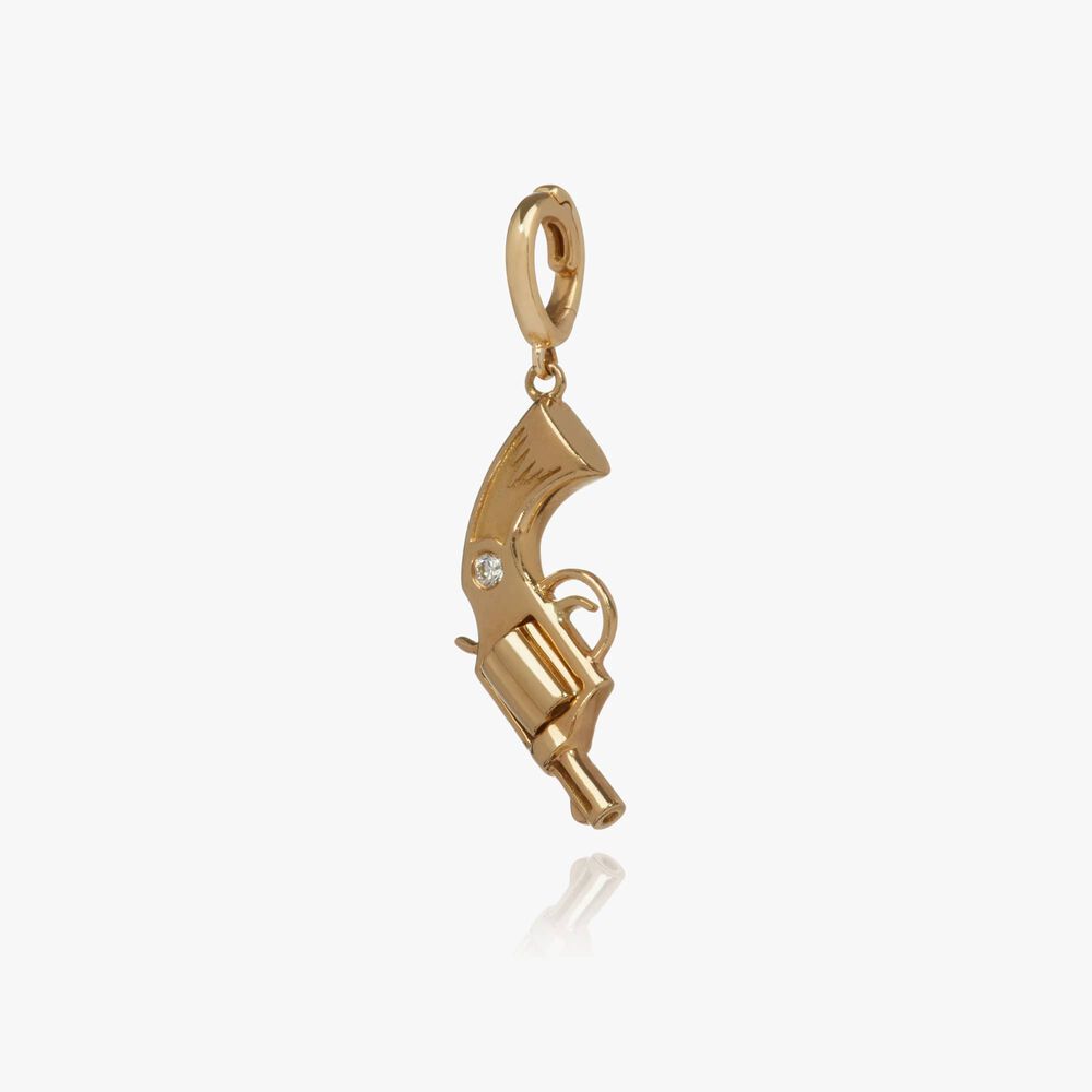 18ct Gold Diamond "Deanna" Charm | Annoushka jewelley