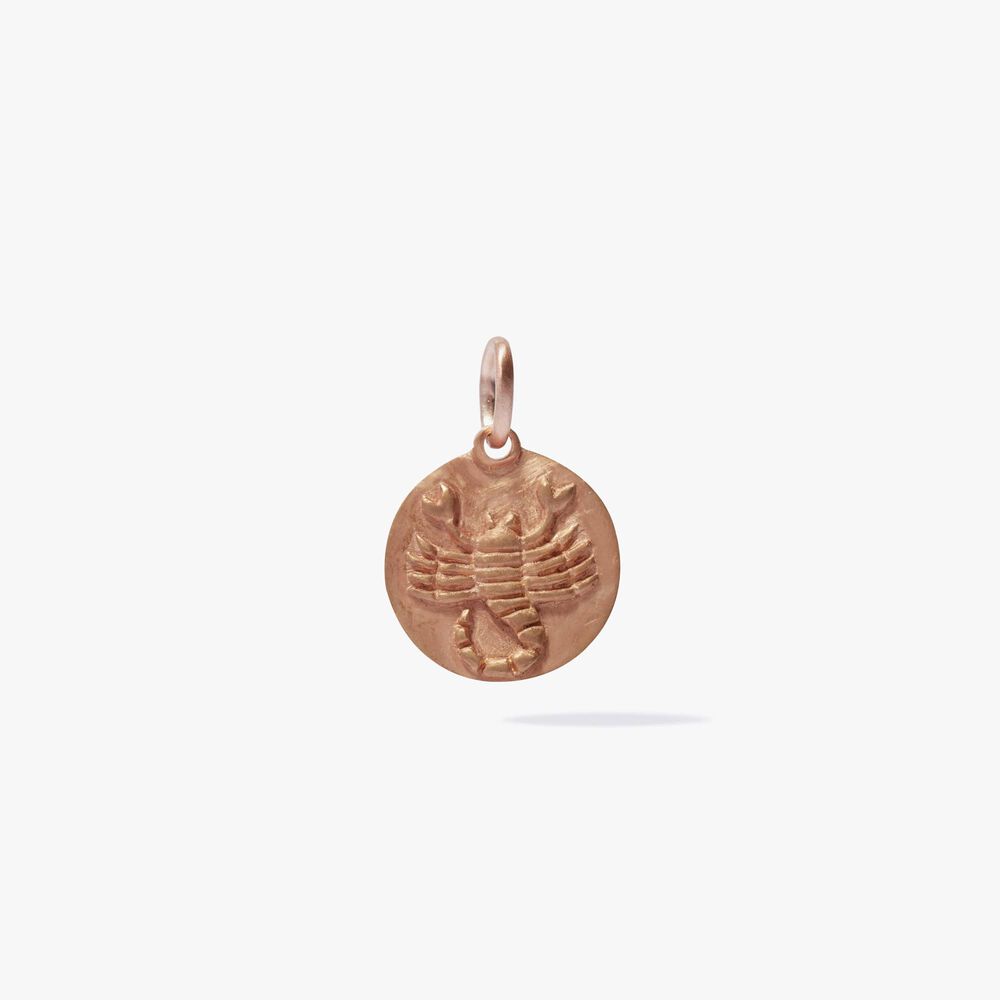 Mythology 18ct Rose Gold Scorpio Pendant | Annoushka jewelley