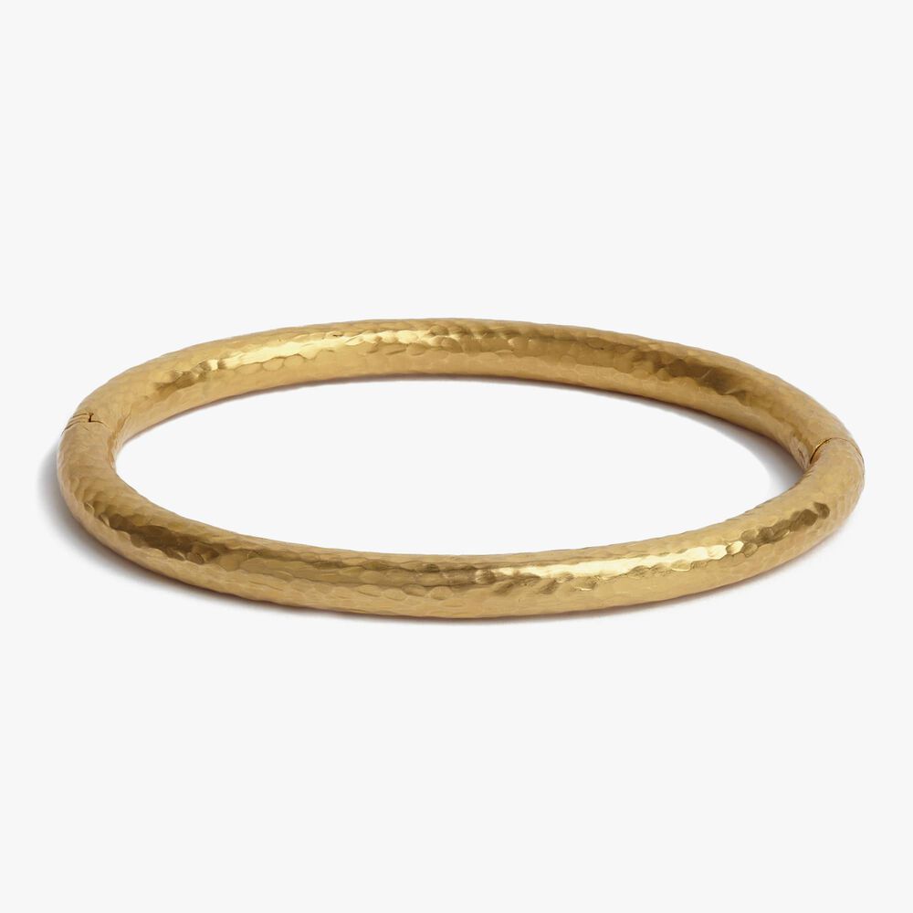 18ct Gold Organza Bangle | Annoushka jewelley