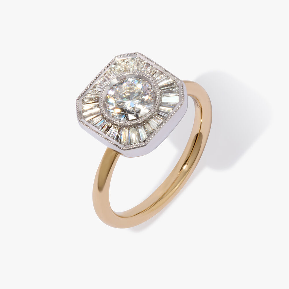 18ct Yellow Gold 1ct Diamond Ring | Annoushka jewelley