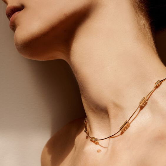 Unique 18ct Gold Radiance Peridot Choker | Annoushka jewelley