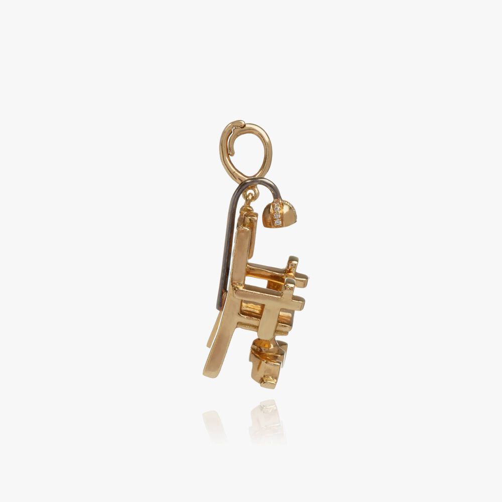 Annoushka X The Vampire's Wife 18ct Gold "The Mercy Seat" Charm | Annoushka jewelley