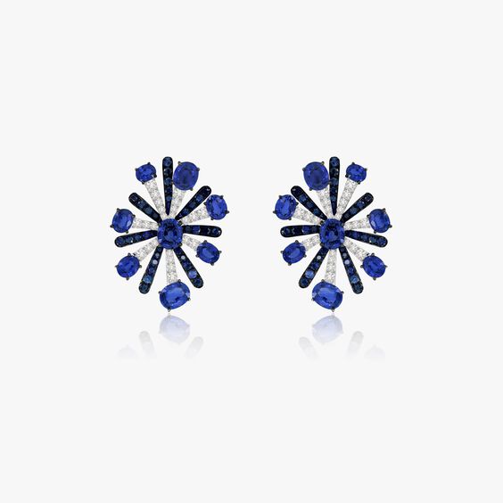 Sutra Sapphire Earrings