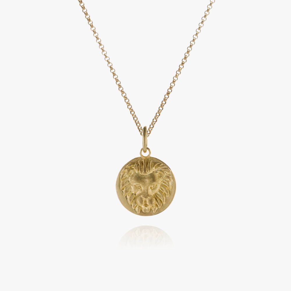 Mythology 18ct Gold Leo Necklace | Annoushka jewelley