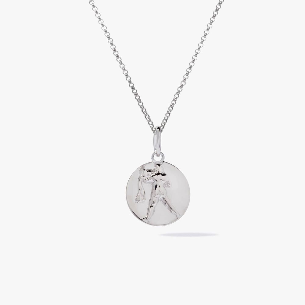Mythology 18ct White Gold Aquarius Necklace | Annoushka jewelley