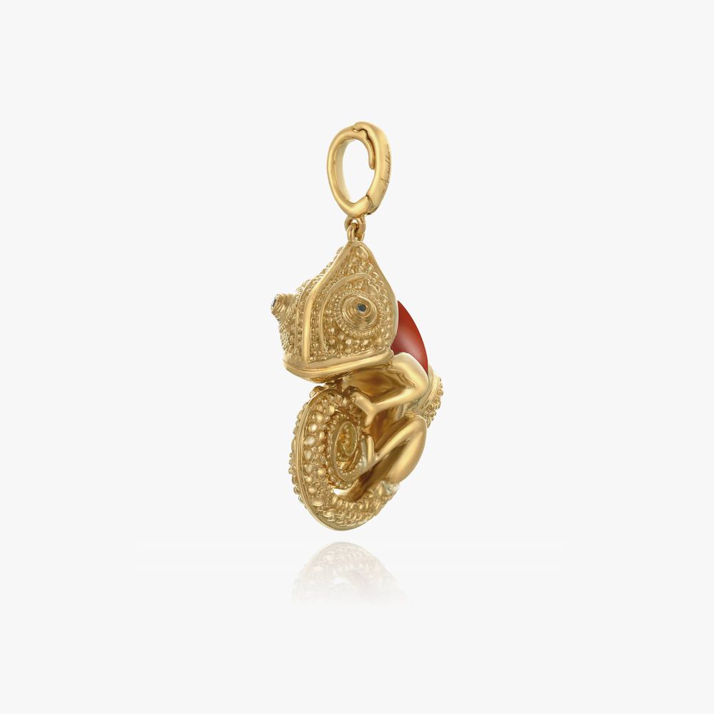 18ct Gold Interchangeable Chameleon Pendant | Annoushka jewelley
