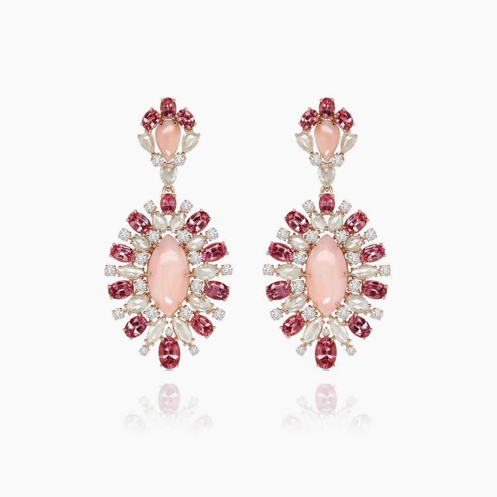 Sutra Pink Opal Earrings | Annoushka jewelley