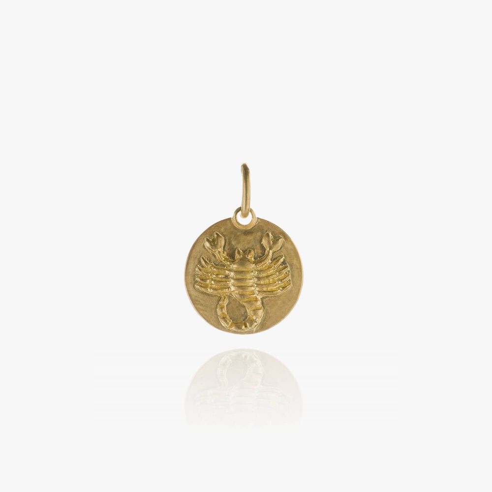 Zodiac 18ct Gold Scorpio Pendant | Annoushka jewelley