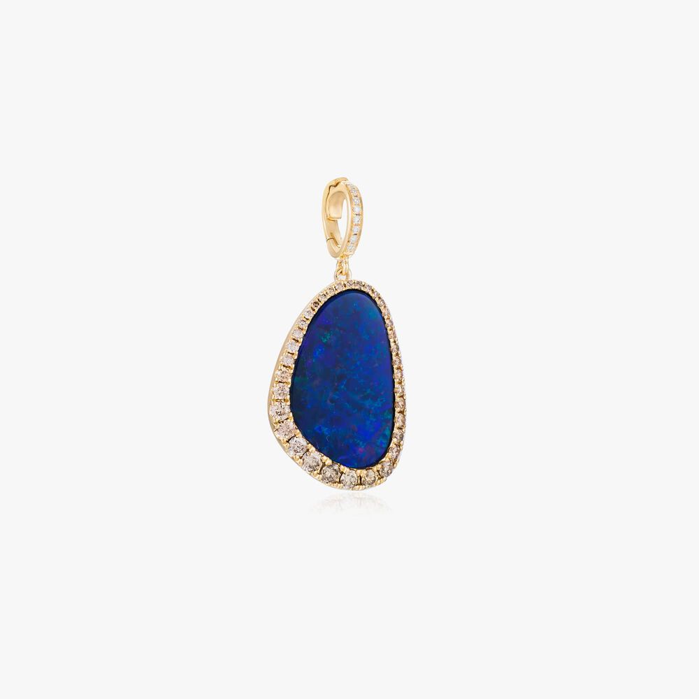 Unique 18ct Gold Opal Pendant | Annoushka jewelley