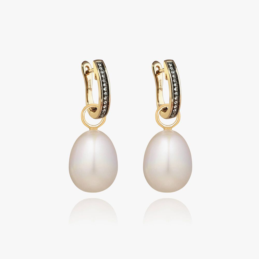 18ct Gold Annoushka Favourites Pearl Earrings | Annoushka jewelley