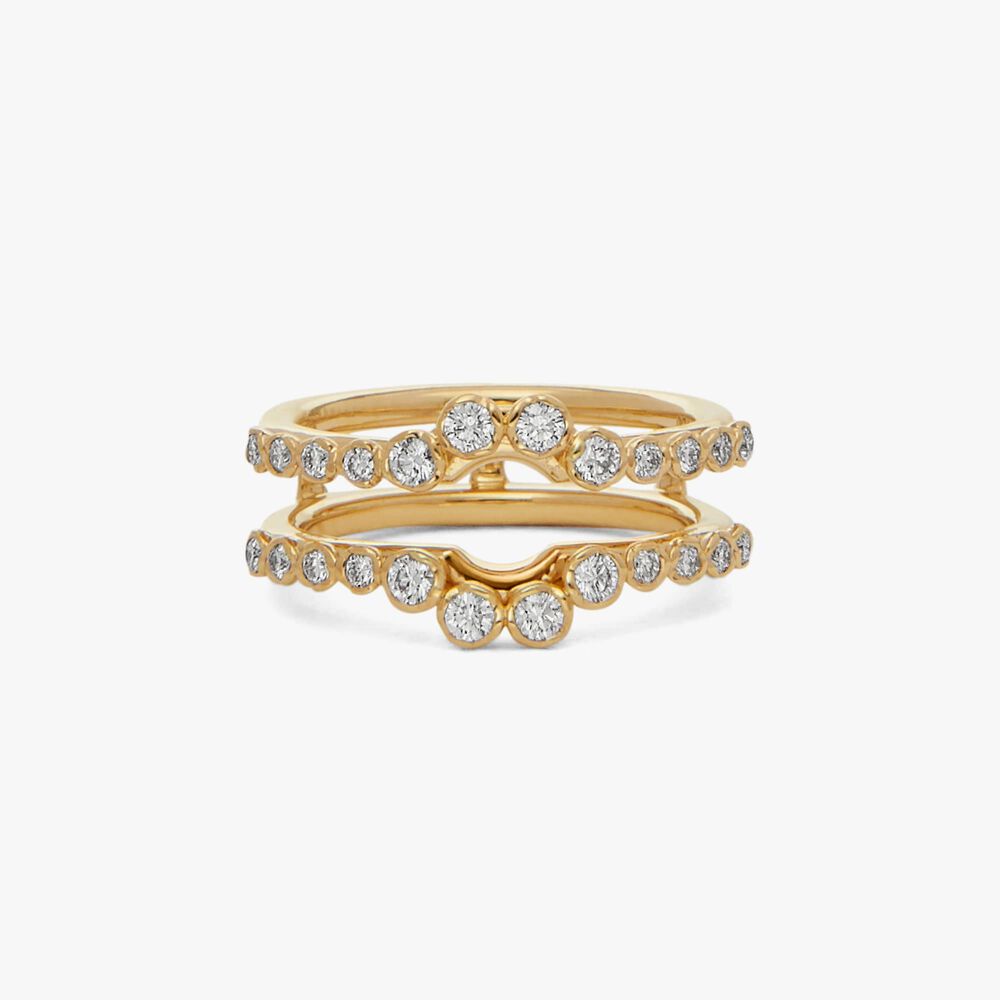 Marguerite 18ct Gold & Diamond Ring Jacket | Annoushka jewelley
